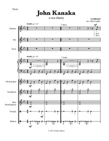 John Kanaka: Vollpartitur by folklore