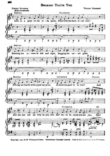Because You're You: Because You're You by Victor Herbert
