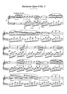 Nr.1 in b-Moll: Für Klavier by Frédéric Chopin