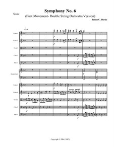 Symphony No.6: First movement by James Burke