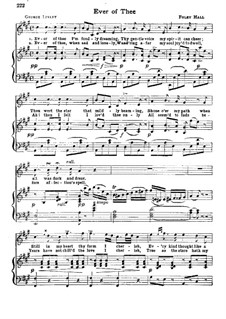 Ever of Thee: In A-Dur by Foley Hall