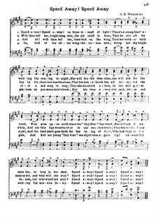 Speed Away! Speed Away: Singpartitur by Isaac Baker Woodbury