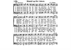 Stand Up for Jesus: Für Chor by George James Webb