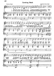 Looking Back: Looking Back by Arthur Sullivan