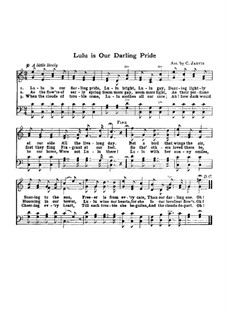 Lulu is Our Darling Pride: Für Chor by Unknown (works before 1850)