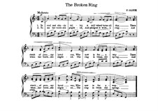 The Broken Ring: Für Stimme und Klavier by Friedrich Glück