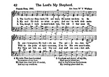 The Lord's My Shepherd: The Lord's My Shepherd by William Vincent Wallace
