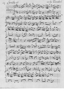 Sonate in h-Moll für Flöte und Basso Continuo: Sonate in h-Moll für Flöte und Basso Continuo by Christian Cannabich