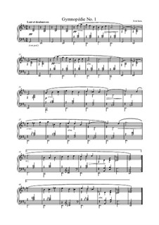 Nr.1: Für Klavier by Erik Satie