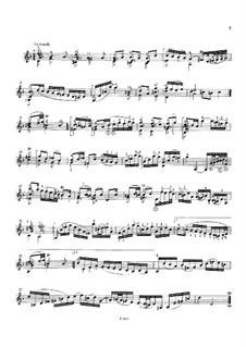 Partita für Violine Nr.2 in d-Moll, BWV 1004: Sarabande. Bearbeitung für Gitarre by Johann Sebastian Bach