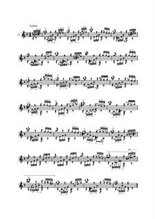 Fünfundzwanzig Etüden für Gitarre, Op.60: Nr.11 by Matteo Carcassi