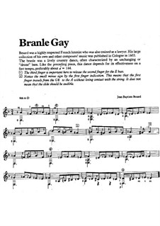Branle Gay: Branle Gay by Jean-Baptiste Besard