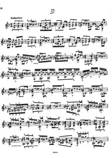 Fünfundzwanzig Etüden, Op.38: Etüde Nr.24 by Napoléon Coste