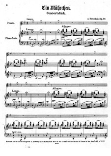 Ein Mährchen. Konzertstück für Flöte und Klavier, Op.87: Ein Mährchen. Konzertstück für Flöte und Klavier by Adolf Terschak