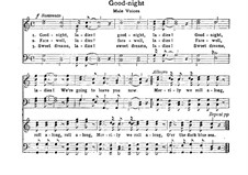 Good Night, Ladies: Für Chor by Unknown (works before 1850)