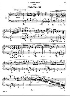 Polonäse in b-Moll, B.13 KK IVa/5: Für Klavier by Frédéric Chopin
