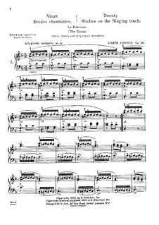 Vingt Etudes Chantantes, Op.30: Vingt Etudes Chantantes by Giuseppe Concone
