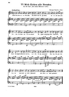 Mich fliehen alle Freuden: Mich fliehen alle Freuden by Giovanni Paisiello