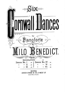 Six Cornwall Dances, Op.1: Dance No.5 by Milo Ellsworth Benedict