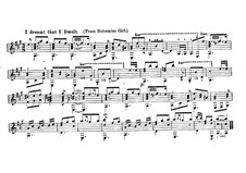 Die Zigeunerin: Akt II, I Dreamt I Dwelt in Marble Halls, für Gitarre by Michael William Balfe