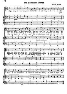 De Boatmen's Dance: De Boatmen's Dance by Dan D. Smith