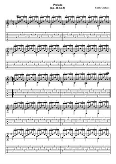 Sechs Präludien, Op.46: Präludium Nr.1 by Emilia Giuliani