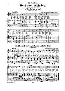 Weihnachtslieder: Weihnachtslieder by folklore, Friedrich Silcher, Michael Praetorius, Franz Xaver Gruber, Johann Abraham Schulz, Hans Georg Nägeli, Joachim Neander, Martin Luther, Gottlob Siegert