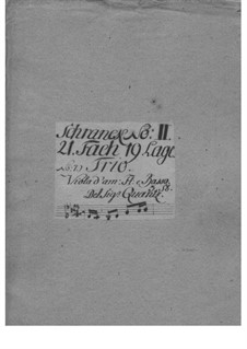 Triosonate für Flöte, Oboe d'amore (oder Violine) und Basso Continuo, QV 2:Anh.19: Triosonate für Flöte, Oboe d'amore (oder Violine) und Basso Continuo by Johann Joachim Quantz