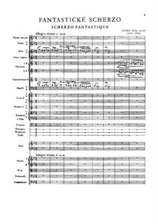 Fantastisches Scherzo, Op.25: Fantastisches Scherzo by Josef Suk