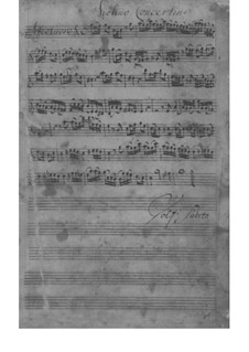Konzert für Violine, Streicher und Basso Continuo in C-Dur, TWV 51:C2: Konzert für Violine, Streicher und Basso Continuo in C-Dur by Georg Philipp Telemann