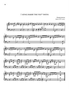 King Henry VIII's Pavane (Kyng Henry VIII's Pavane): King Henry VIII's Pavane (Kyng Henry VIII's Pavane) by Unknown (works before 1850)