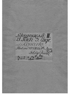 Konzert für zwei Flöten und Orchester in D-Dur, QV 6:1: Konzert für zwei Flöten und Orchester in D-Dur by Johann Joachim Quantz