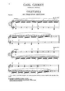 Sechzig kleine Skizzen: Für Klavier by Carl Czerny