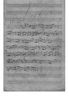 Triosonate für zwei Violinen und Basso Continuo, TWV 42:d9: Trio Sonate für zwei Violinen und Generalbass by Georg Philipp Telemann