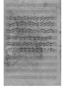 Triosonate für zwei Violinen (oder zwei Flöten) und Basso Continuo in G-Dur, TWV 42:G3: Stimmen by Georg Philipp Telemann