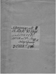 Konzert Nr.59, QV 6:3: Konzert Nr.59 by Johann Joachim Quantz