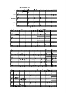 Holzbläserquintett in d-Moll, Op.100 No.2: Teil III by Anton Reicha