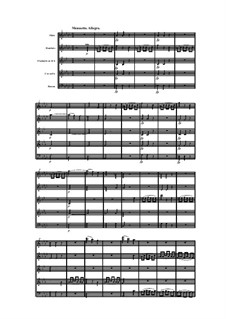 Holzbläserquintett in f-Moll, Op.99 No.2: Teil III by Anton Reicha