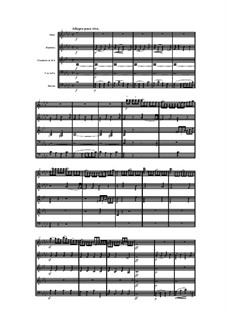 Holzbläserquintett in f-Moll, Op.99 No.2: Teil IV by Anton Reicha