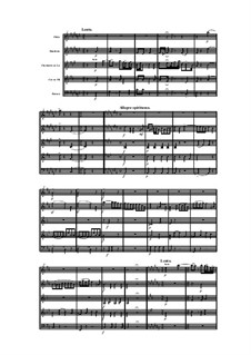 Holzbläserquintett in h-Moll, Op.99 No.5: Teil IV by Anton Reicha