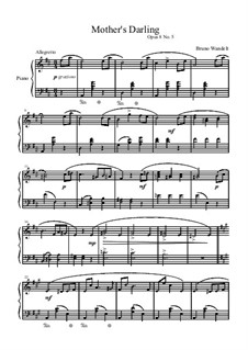 Nippsachen, Op.8: Nr.5 Herzblättchen by Bruno Wandelt