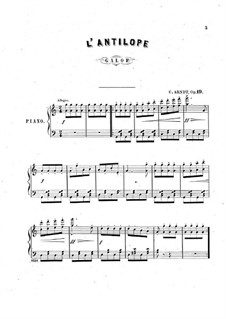 L'antilope, Op.19: L'antilope by Carl Arndt