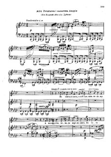 Тарас Бульба: Речитатив и каватина Андрея by Mykola Lysenko