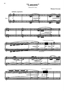 Lamento: Lamento by Mikhail Gogolin