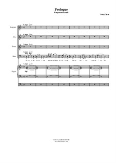 Forgotten Lands: Prolog (SATB and Organ), AMSM40 by Doug Clyde