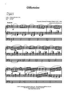 Offertoire: Offertoire by Théodore Dubois