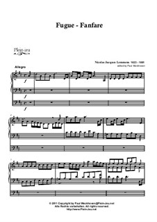 Fugue-Fanfare: Fugue-Fanfare by Jacques-Nicolas Lemmens