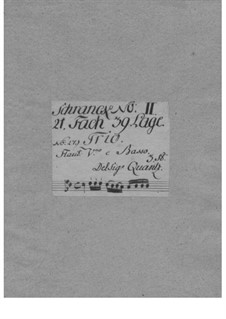 Triosonate für Flöte, Violine (oder Flöte II) und Basso Continuo in D-Dur, QV 2:10: Triosonate für Flöte, Violine (oder Flöte II) und Basso Continuo in D-Dur  by Johann Joachim Quantz