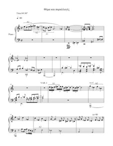 New staff, Op.3: New staff by Nikolaos Giamalis