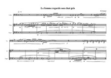 Musique inspirée par les dames de Relatieplanet: No.3. Trio No.7 for Flute, Bassoon and Cello, MVWV 636 by Maurice Verheul